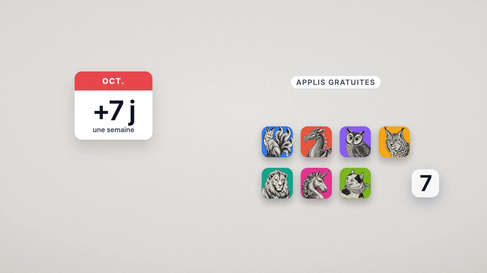 Les sept applis gratuites d'ArtCraft, publiées une semaine après la première ligne de code