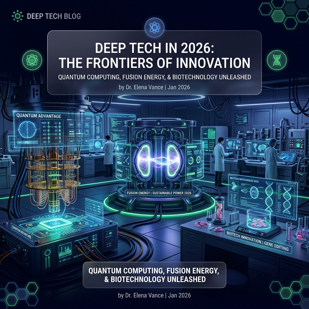 Qu'est-ce que la Deep Tech ? Définition, Secteurs et Enjeux (2026)