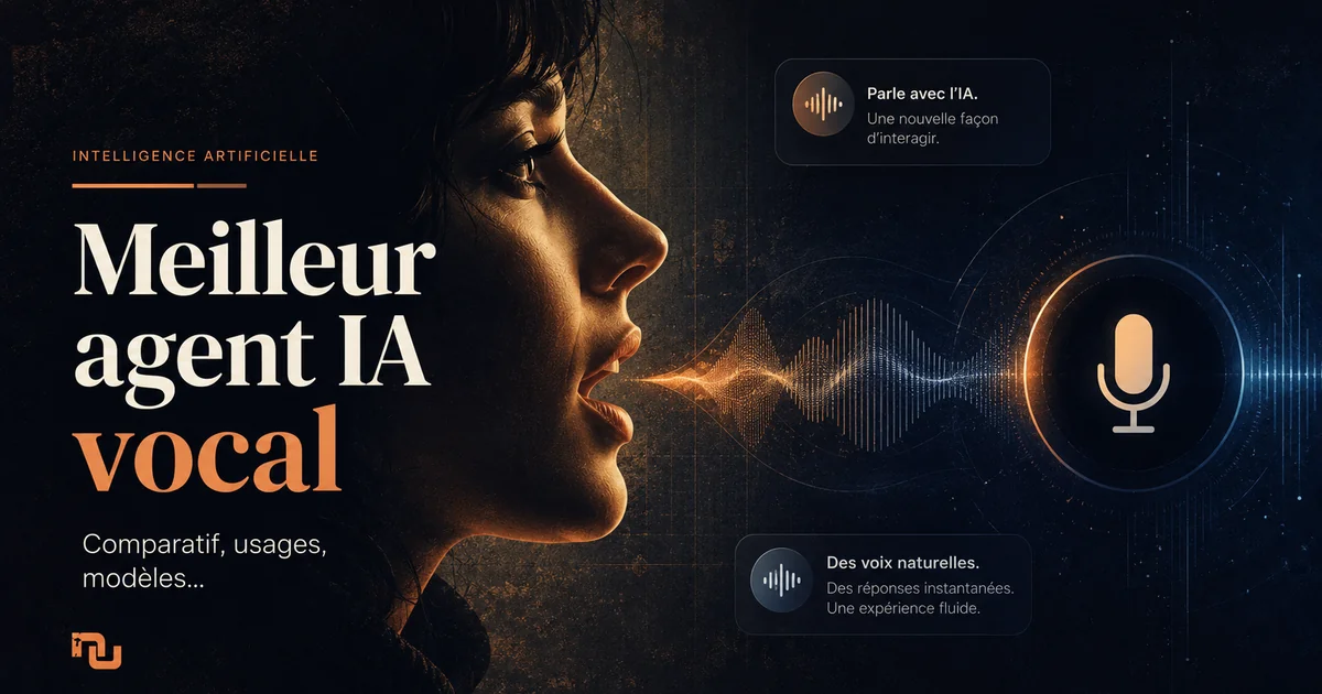 Illustration Meilleur agent IA vocal : top 12 des outils à comparer en 2026