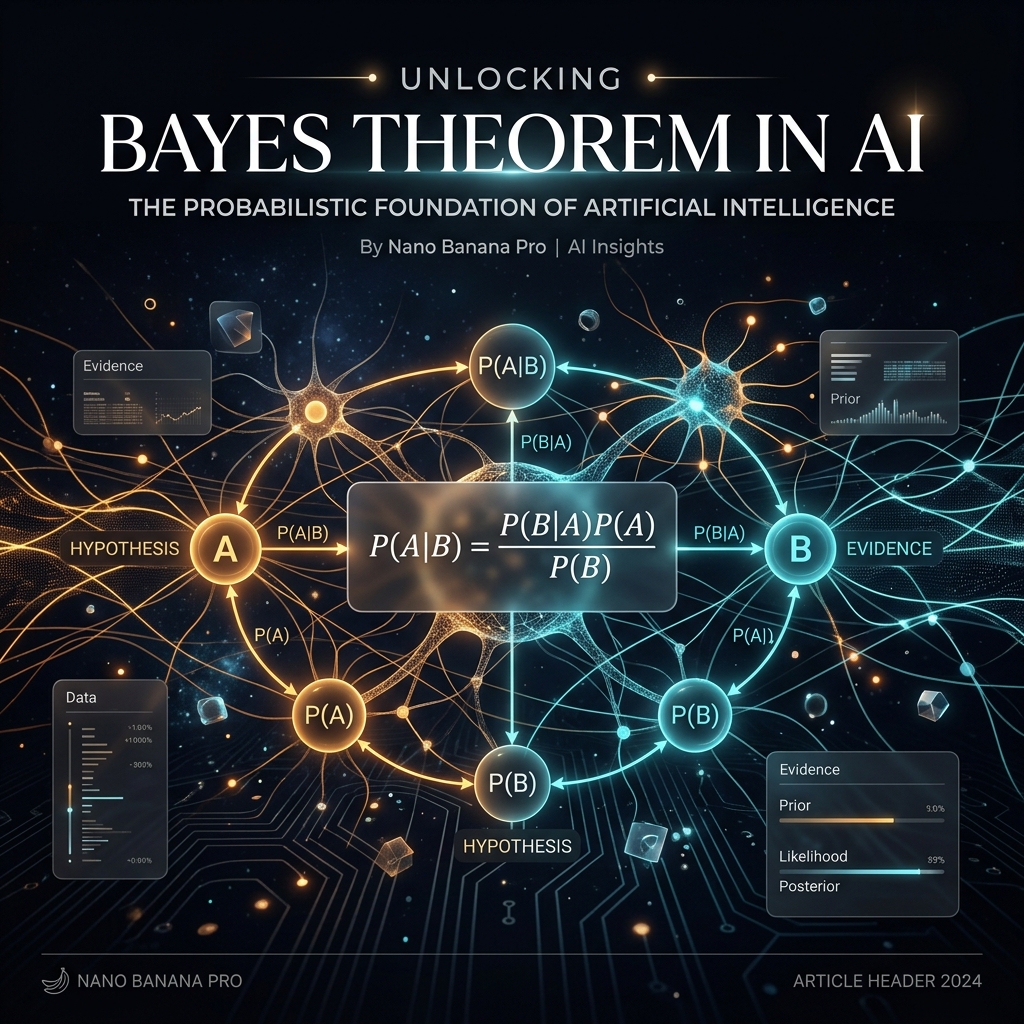 Le Théorème de Bayes : La Formule Secrète au Cœur de l'Intelligence Artificielle