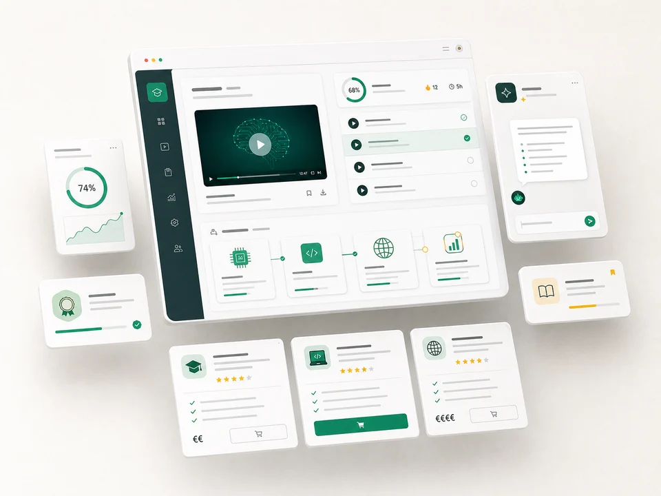 Comparatif des meilleures formations IA en ligne : agents IA, SEO, affiliation et business web