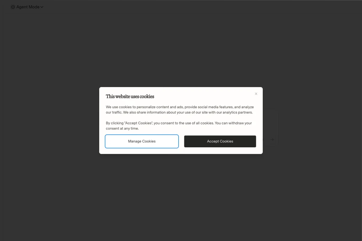 Interface de l'outil Arena AI - Avis et Test