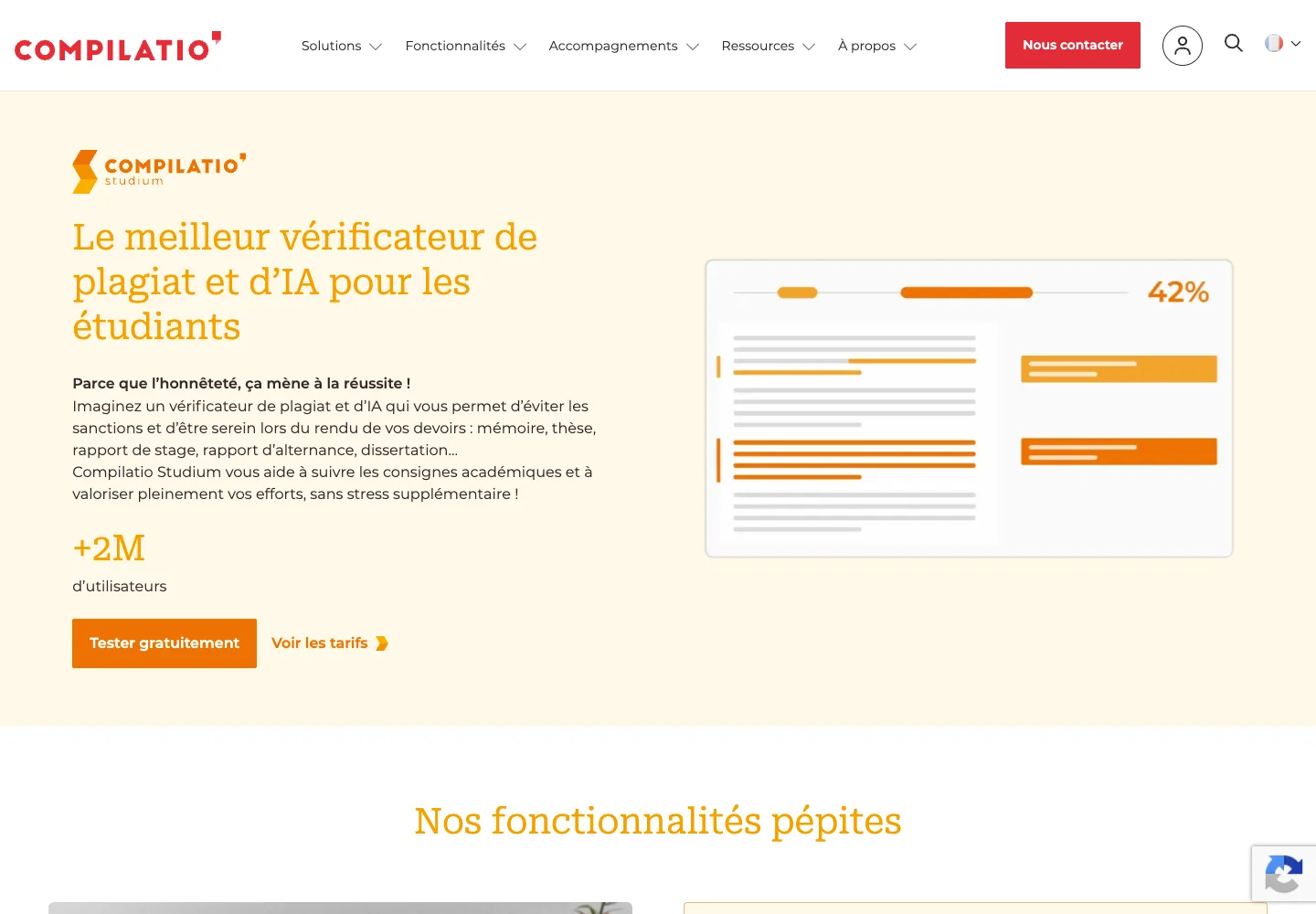 Présentation officielle Compilatio Studium