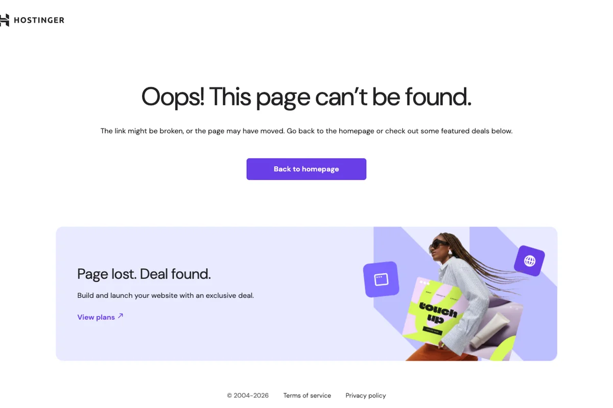 Interface de l'outil Hostinger IA - Avis et Test