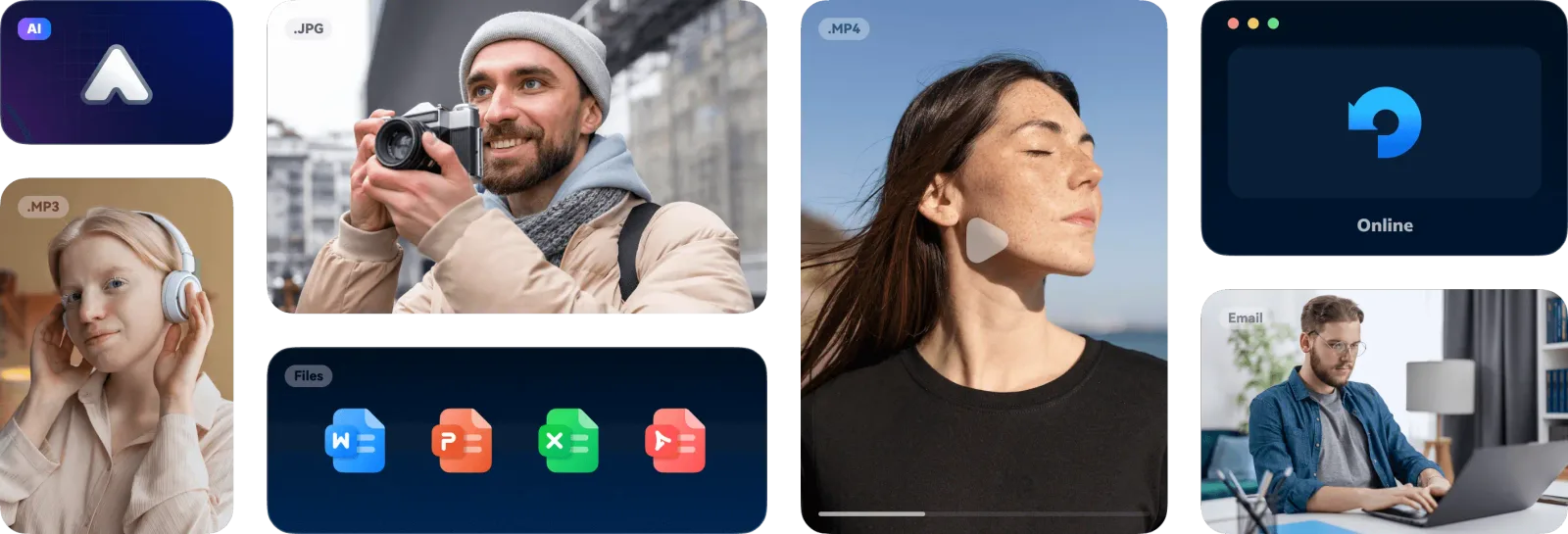 Présentation officielle de Wondershare Repairit pour les vidéos, photos, documents et fichiers audio