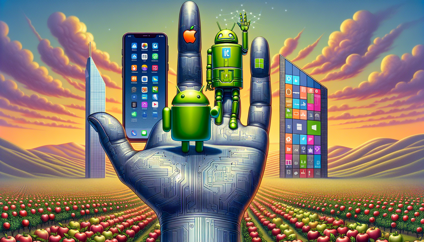 Ontdek de voorspelde marktaandelen voor 2024 voor ios-, Android- en Windows Mobile-besturingssystemen.